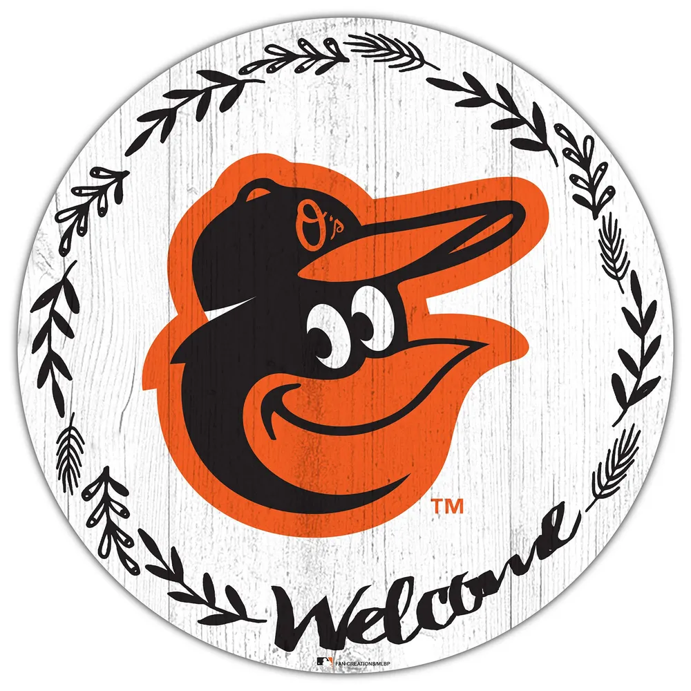 Baltimore Orioles 12'' Sugar Skull Sign