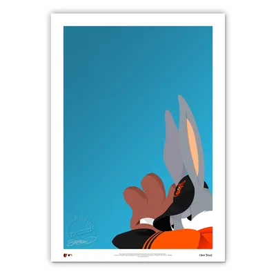 Baltimore Orioles 14'' x 20'' Bugs Bunny Limited Edition Fine Art Print