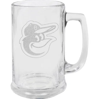 Baltimore Orioles 15oz. Stein Glass