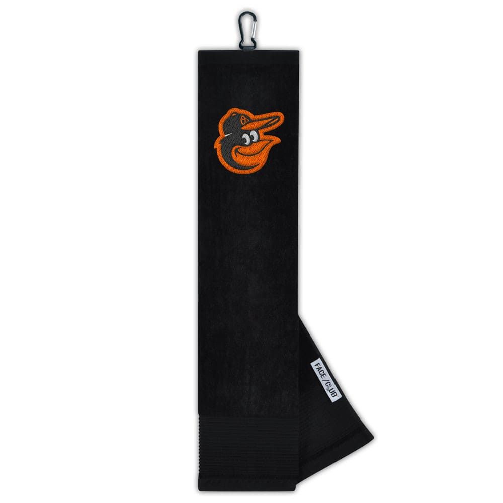 Baltimore Orioles 16" x 24" Face & Club Tri-Fold Towel