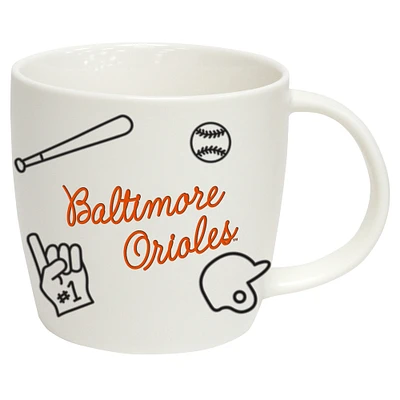 Orioles de Baltimore 18oz. Tasse de meneur de jeu