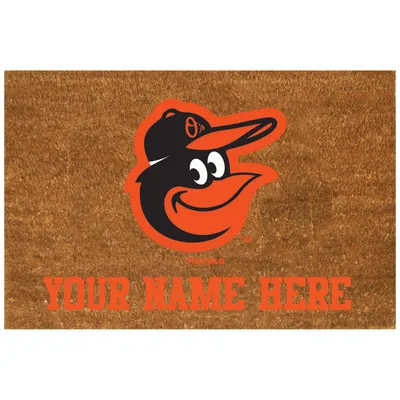 Baltimore Orioles 19.5'' x 29.5'' Personalized Door Mat