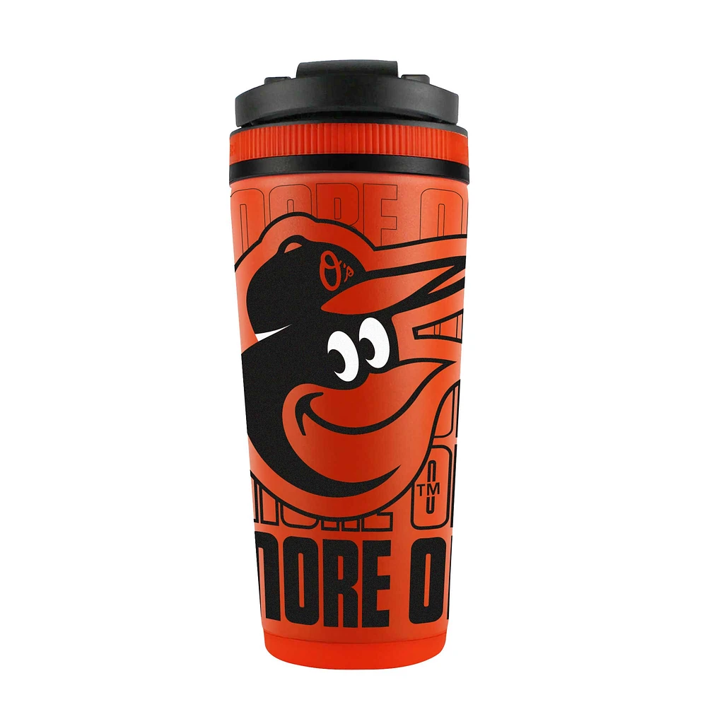 Baltimore Orioles 26oz. 4D Stainless Steel Shaker Bottle