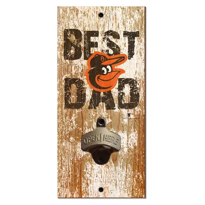 Baltimore Orioles 5'' x 12'' Best Dad Bottle Opener