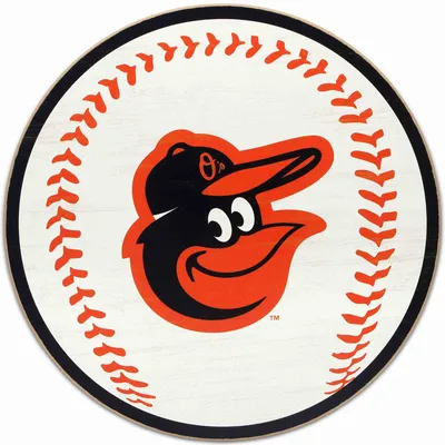 Baltimore Orioles Baseball Wood Sign