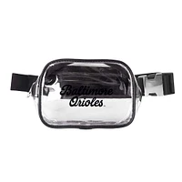 Baltimore Orioles Clear Belt Bag