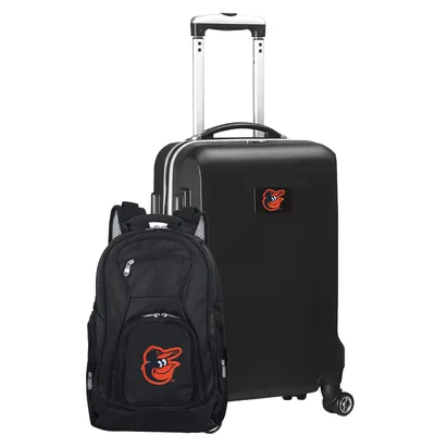 Baltimore Orioles Deluxe 2-Piece Backpack and Carry-On Set