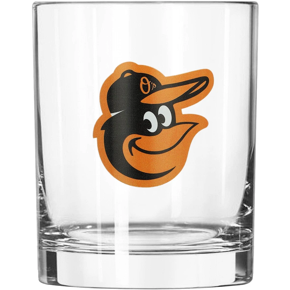 Baltimore Orioles Letterman 14oz. Rocks Glass