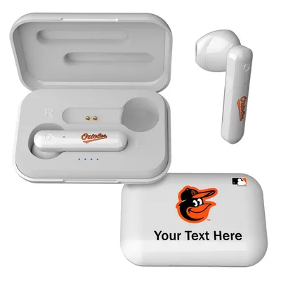 Baltimore Orioles Personalized True Wireless Earbuds