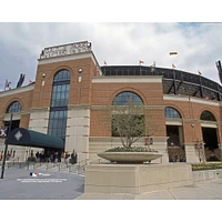 Photographie non signée des Orioles de Baltimore Oriole Park à Camden Yards l'extérieur du stade