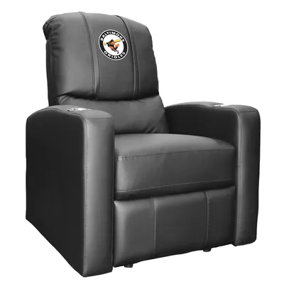 Baltimore Orioles Logo Stealth Manual Recliner - Black