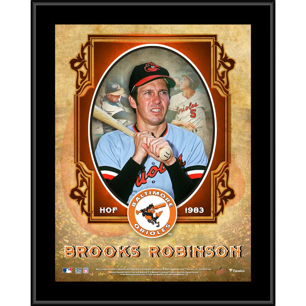 Fanatics Authentic Brooks Robinson Baltimore Orioles Hall of Fame Sublimated Display Case with Image