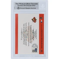 Cal Ripken Jr. Baltimore Orioles Autographed 2002 Fleer Greats of the Game Through the Years Level 1 Relic #CR Beckett Fanatics Witnessed Authenticated Card