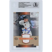 Cal Ripken Jr. Baltimore Orioles Autographed 2003 Upper Deck Sweet Spots Classics Game Jersey Relic #SJ-CR Beckett Fanatics Witnessed Authenticated Card 