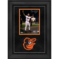 Cal Ripken Jr. Baltimore Orioles Autographed Deluxe Framed 8" x 10" 2131st Game Ovation Photograph