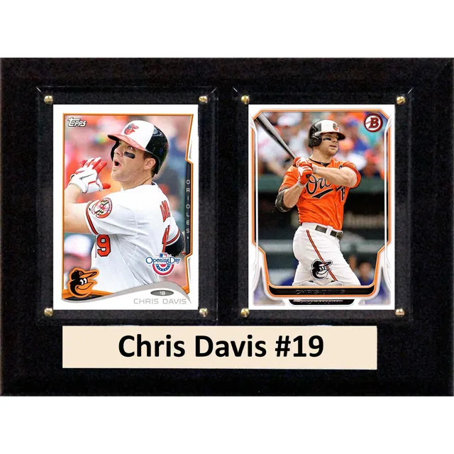 Chris Davis Game Worn Jersey Card