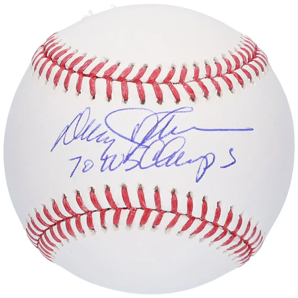 Autographed Detroit Tigers Kirk Gibson Fanatics Authentic 1984 World Series  Logo Baseball with 1984 WS Champs! Inscription