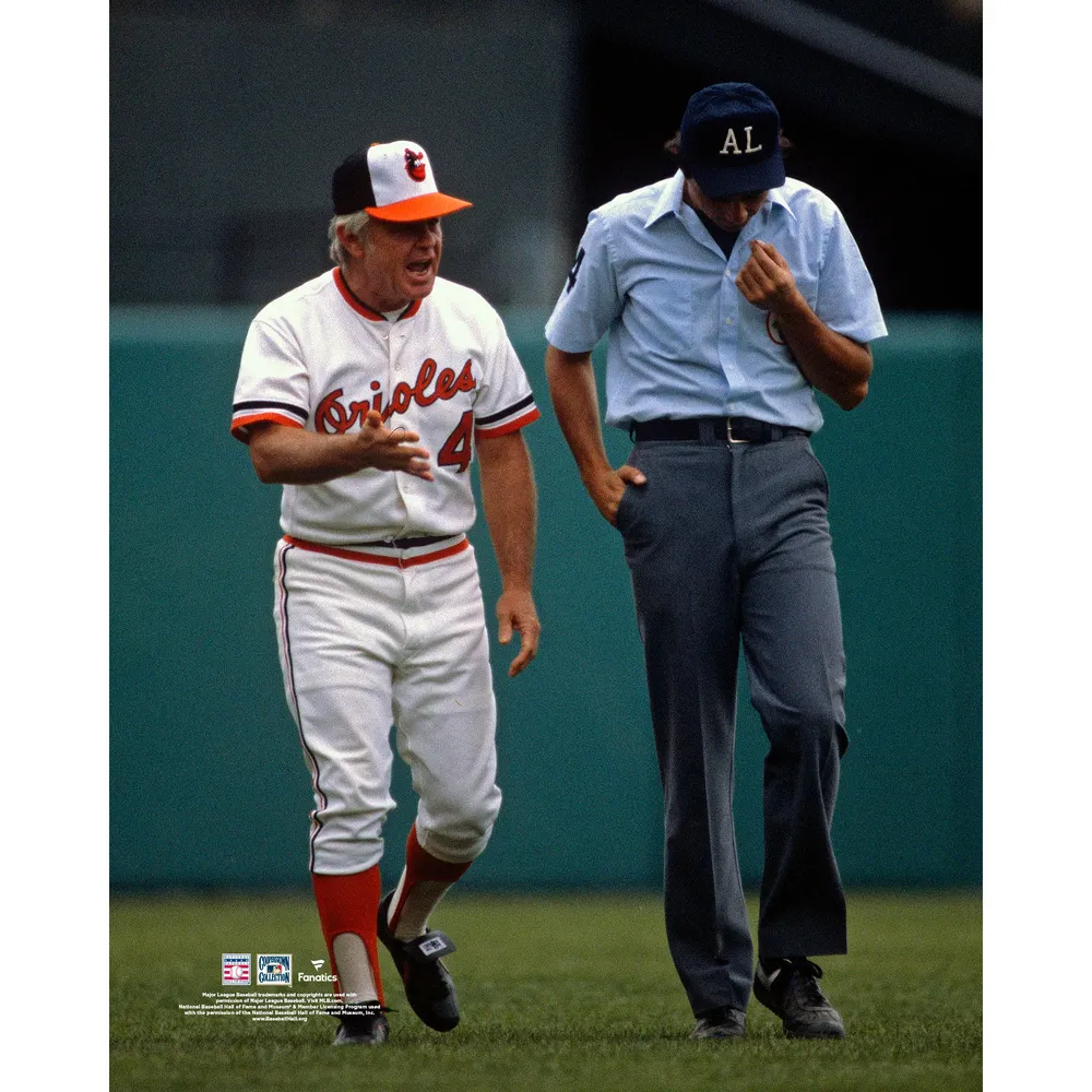 Lids Earl Weaver Baltimore Orioles Fanatics Authentic Unsigned Talks with  Umpire Photograph