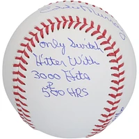 Balle de baseball autographiée par Eddie Murray des Orioles de Baltimore avec l'inscription « Seul frappeur ambidextre avec 3 000 coups sûrs et 500 circuits » - Édition limitée à 10 exemplaires