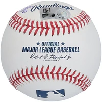 Balle de baseball autographiée par Eddie Murray des Orioles de Baltimore avec l'inscription « Seul frappeur ambidextre avec 3 000 coups sûrs et 500 circuits » - Édition limitée à 10 exemplaires