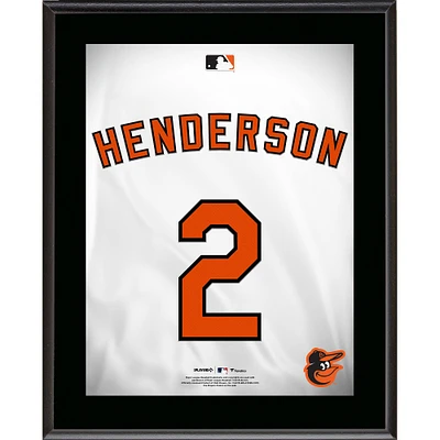 Gunnar Henderson Baltimore Orioles 10.5" x 13" Jersey Number Sublimated Player Plaque