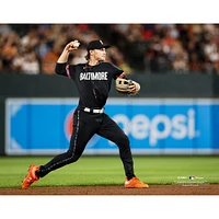 Photographie du maillot noir non signé de Gunnar Henderson des Orioles Baltimore