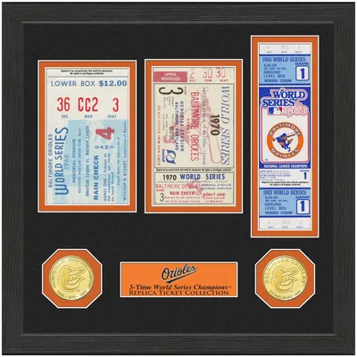 1983 Baltimore Orioles World Series Champions Framed Front 