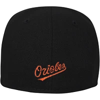 Casquette New Era Baltimore Orioles My First 59FIFTY ajustée noire pour bébé