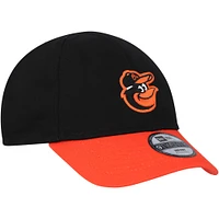 Casquette New Era Baltimore Orioles Team Colour My First 9TWENTY Flex noire pour bébé