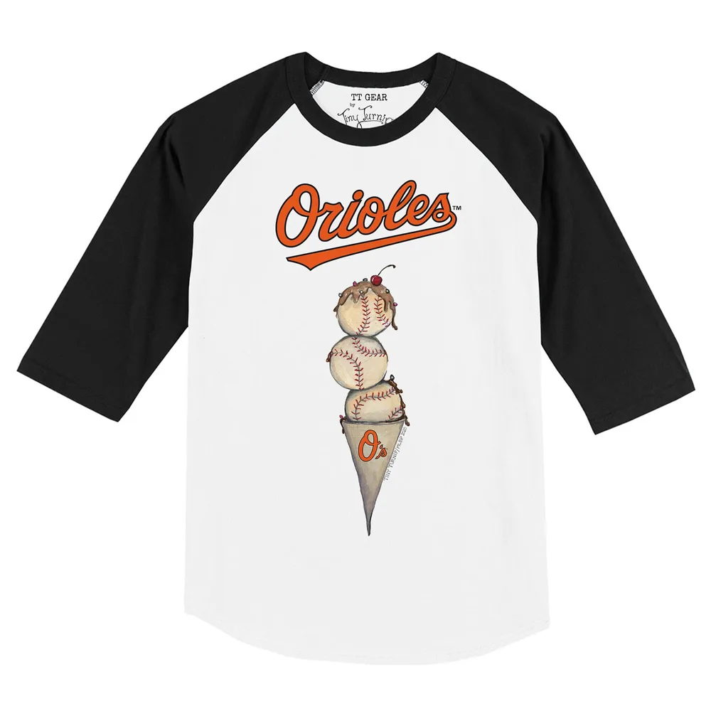 Youth Tiny Turnip White Baltimore Orioles Unicorn T-Shirt Size: Large