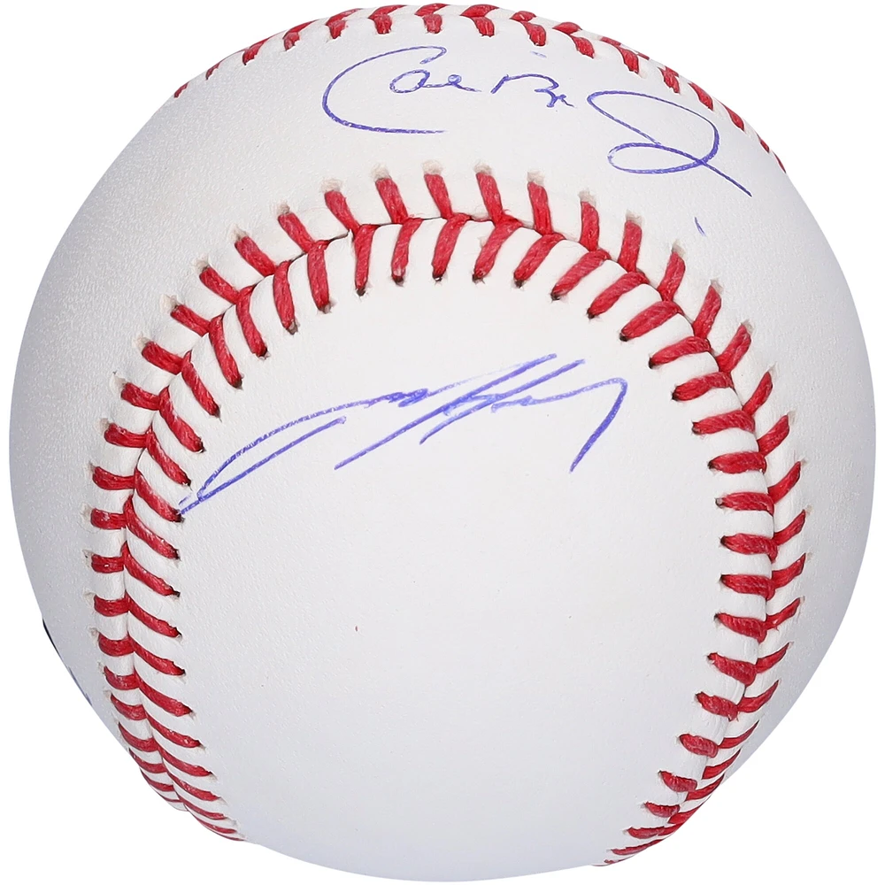 Jackson Holliday & Cal Ripken Jr. Baltimore Orioles Autographed Baseball 