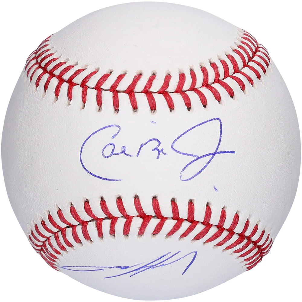 Jackson Holliday & Cal Ripken Jr. Baltimore Orioles Autographed Baseball