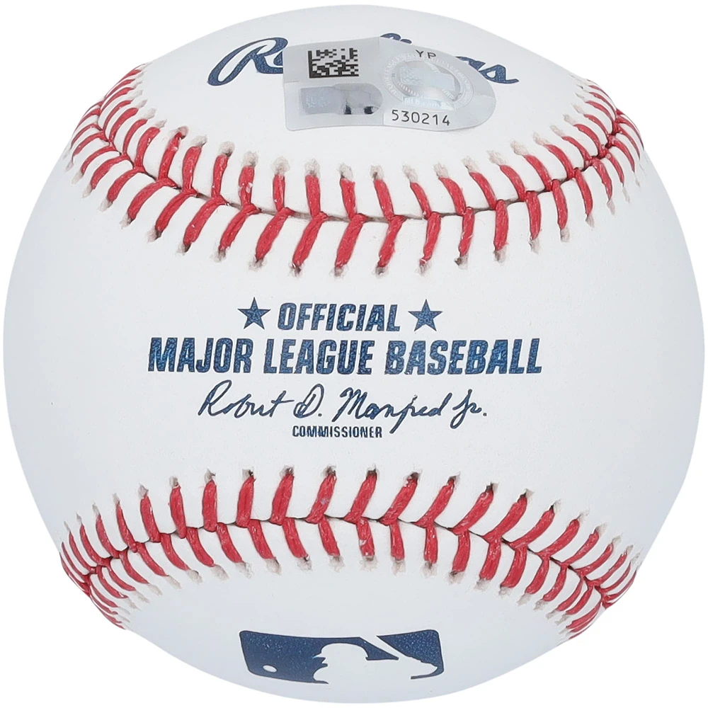 Baseball autographié par Jackson Holliday des Orioles de Baltimore avec l'inscription « 2022 #1 Pick »