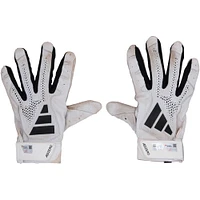 Jackson Holliday Baltimore Orioles Autographed Game-Used White/Black adidas Batting Gloves from the 2024 MLB Season
