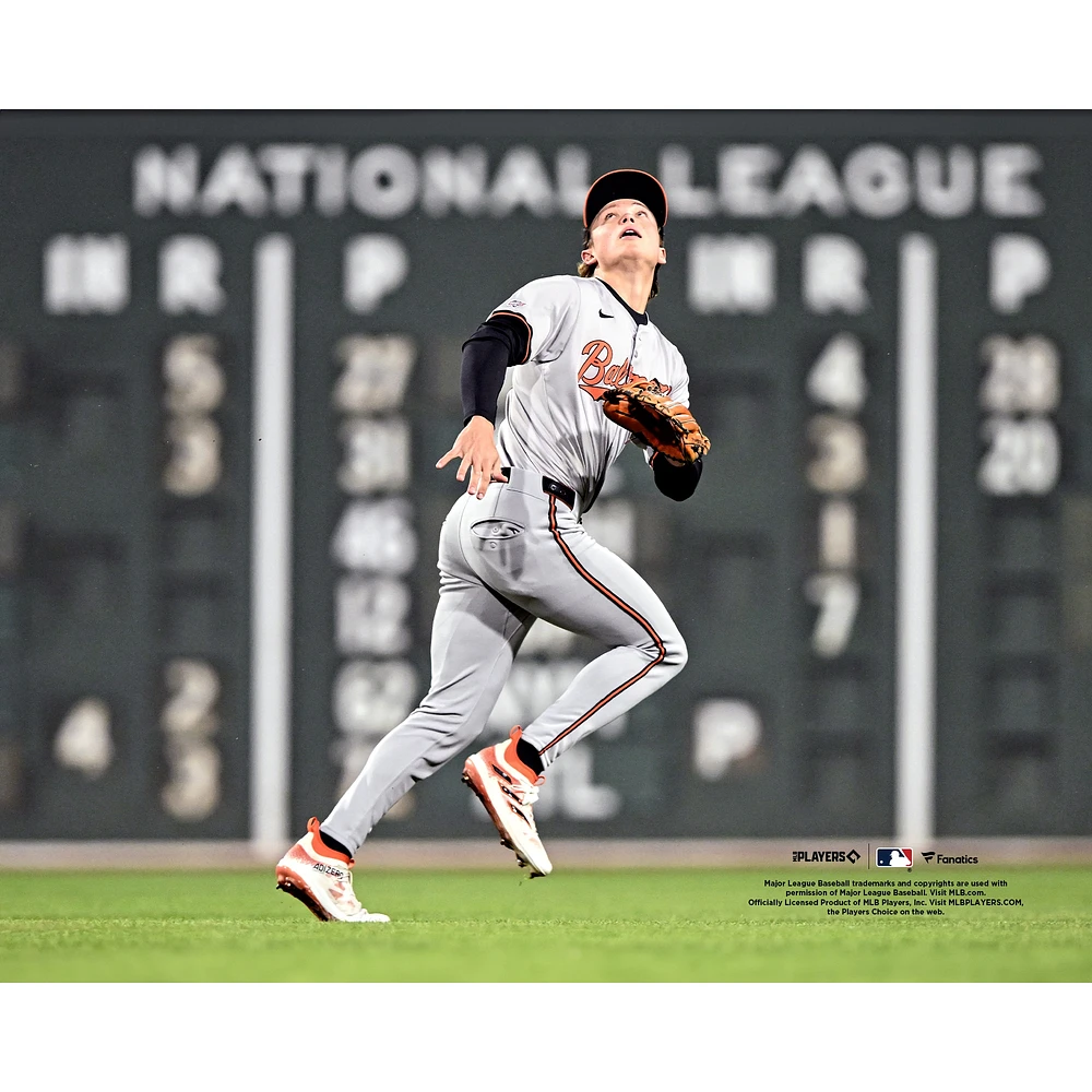 Photographie non signée de Jackson Holliday des Orioles Baltimore