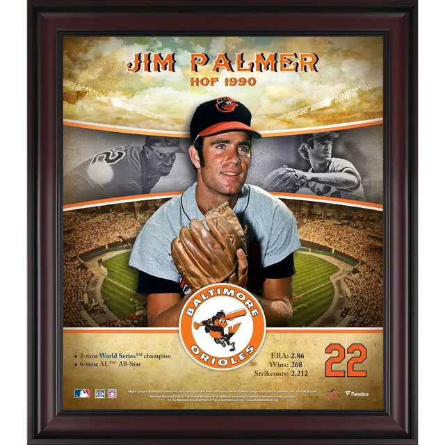 Jim Palmer Men's Baseball T-shirt Baltimore Baseball Jim 