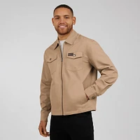Men's Darius Rucker Collection by Fanatics  Tan Baltimore Orioles Distressed Washed Full-Zip Jacket