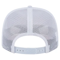 Men's New Era  White Baltimore Orioles Flamingo Mesh Back 9SEVENTY Stretch-Snap Hat