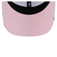 Men's New Era  White Baltimore Orioles Flamingo Mesh Back 9SEVENTY Stretch-Snap Hat