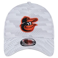 Men's New Era  White Baltimore Orioles Graded 39THIRTY Stretch Fit Hat