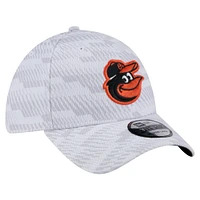 Men's New Era  White Baltimore Orioles Graded 39THIRTY Stretch Fit Hat