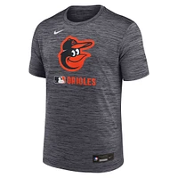 Men's Nike  Black Baltimore Orioles Authentic Collection Velocity Performance T-Shirt