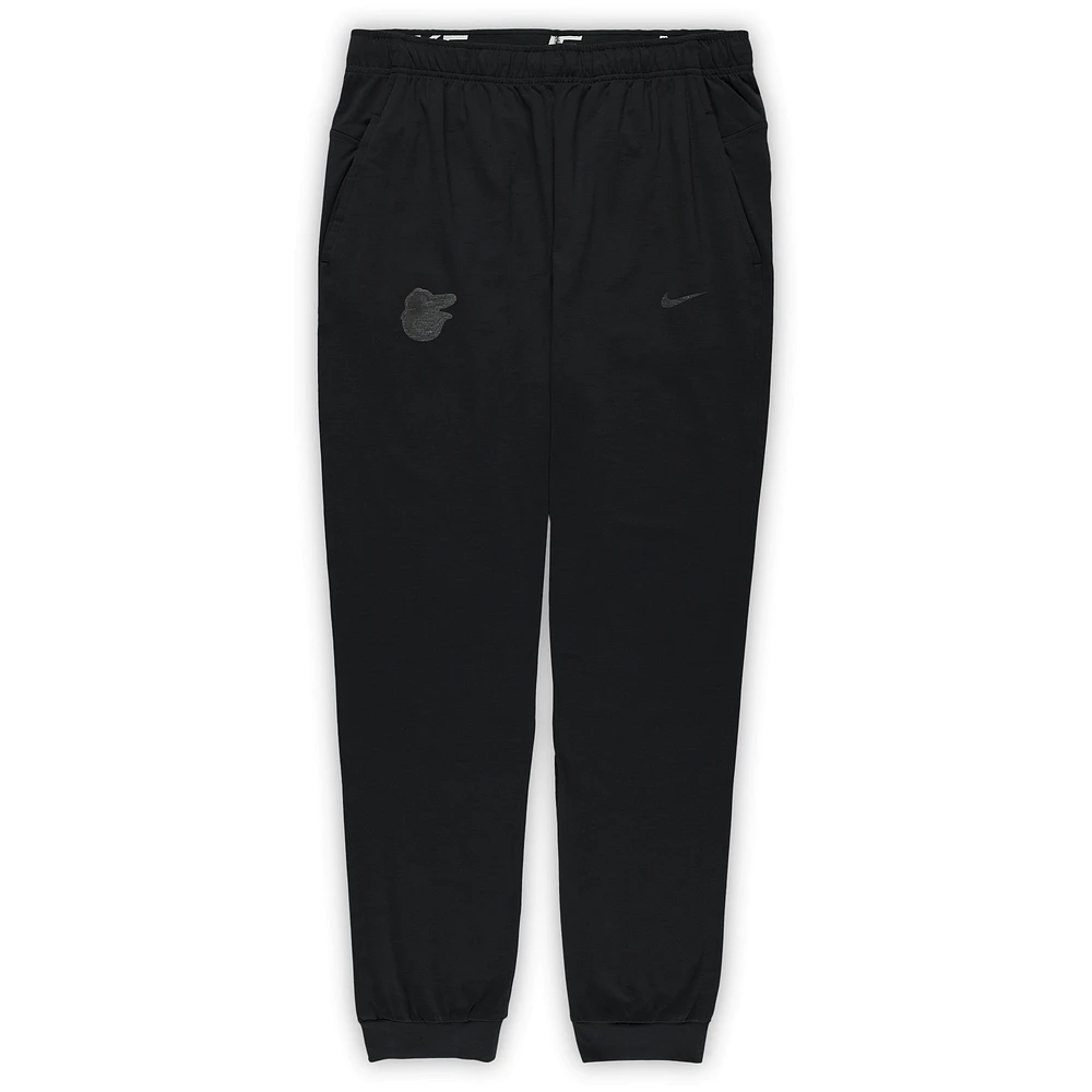 Pantalon de voyage Nike Baltimore Orioles noir pour homme, grande taille, performance