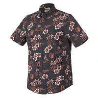 Men's Reyn Spooner  Black Baltimore Orioles Kekai Performance Button-Up Top
