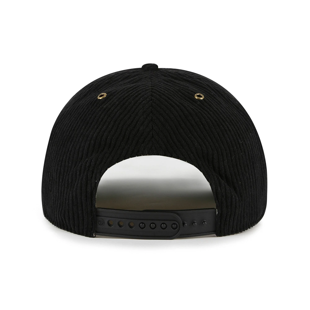 Casquette ajustable Pitchout Rope Hitch noire Baltimore Orioles '47 pour homme