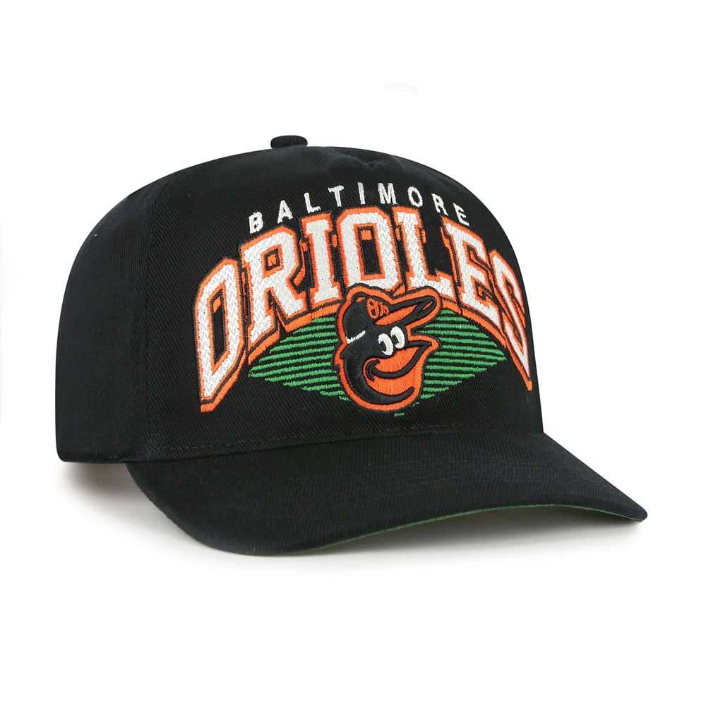 Men's '47 Black Baltimore Orioles Pomona Hitch Adjustable Hat