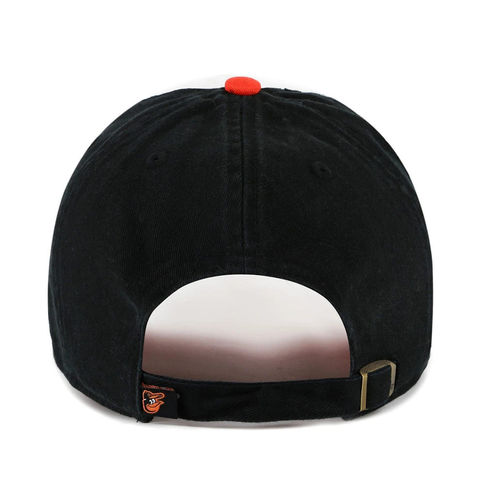 Men's '47 White Baltimore Orioles Clean Up Adjustable Hat