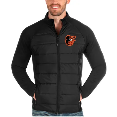 Baltimore Orioles Antigua Altitude Full-Zip Jacket - Black