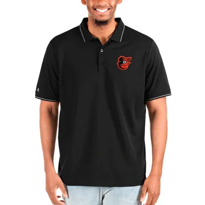 Antigua MLB Baltimore Orioles Spark Short-Sleeve Polo Shirt