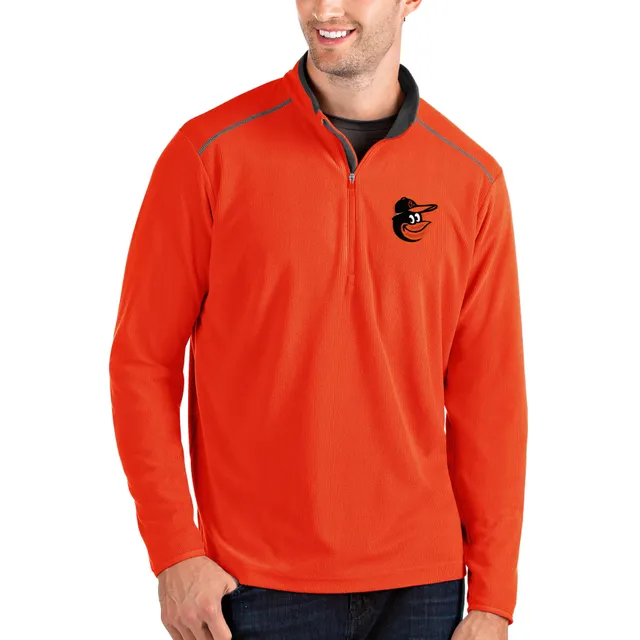 Houston Astros Columbia Shotgun Omni-Wick Quarter-Zip Pullover Jacket -  Orange